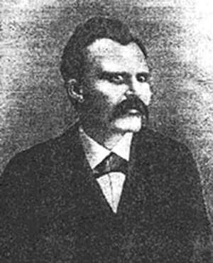 Doktor P. J. Möbius Nitsşenin (yuxarıda) "xəstə bir beyinə" malik olduğunu bildirmiş və insanları bu beynin fikirlərinə qarşı xəbərdar etmişdi.