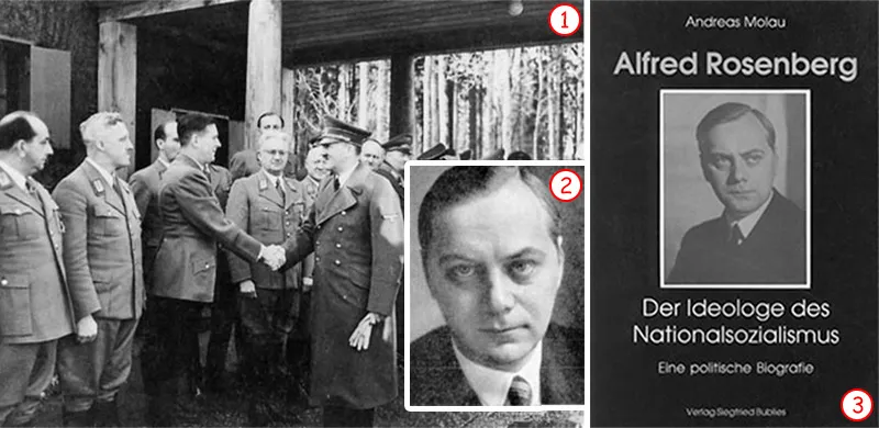 Nasist ideoloqu Alfred Rozenberq xristianlığın Hitlerin rəhbərliyi altında qurulacaq yeni Alman reyxi üçün lazım olan "ruhi enerjini" təmin edə bilmədiyini irəl