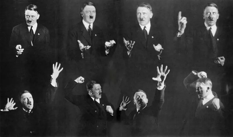 Bir psixopatın portretləri. Psixiatrların təhlillərinə görə Hitler ağır komplekslərə malik, psixoloji cəhətdən qeyri-sabit bir şəxsiyyət idi. Amma nasist təbliğ